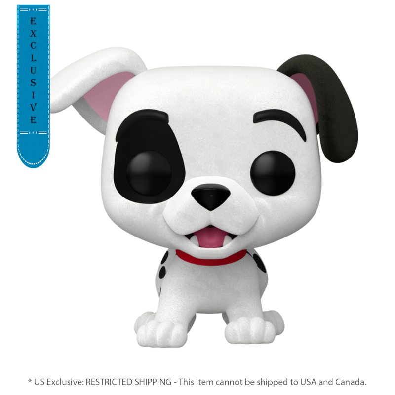 101 Dalmatians (1961) - Patch (US Exclusive) Flocked Pop! Vinyl Figure