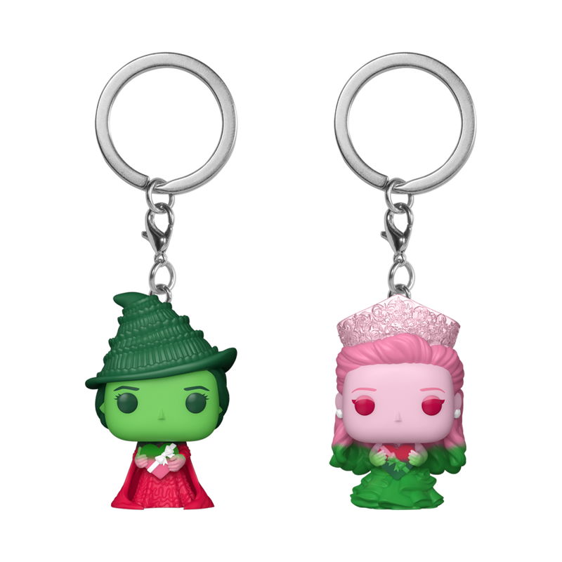Wicked (2024) - Glina & Elphaba (Ombre) Pop! Keychain 2 Pack