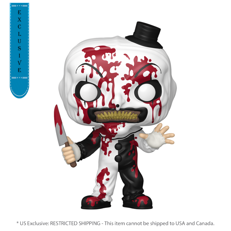 Terrifier - Art the Clown Bloody (US Exclusive) Pop! Vinyl Figure