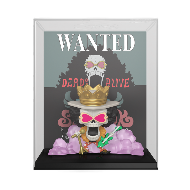 One Piece - Brook Wanted (US Exclusive) Pop! Vinyl Cover