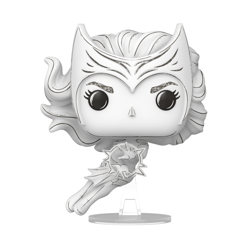 Marvel: Sketched - Scarlet Witch (US Exclusive) Pop! Vinyl Figure