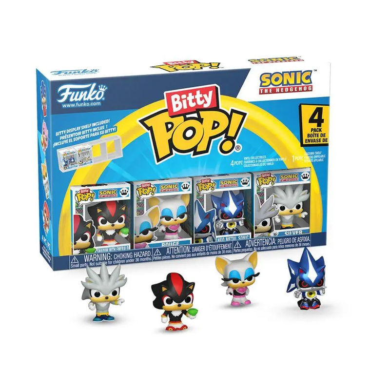 Sonic – Shadow Bitty Pop! 4 Pack