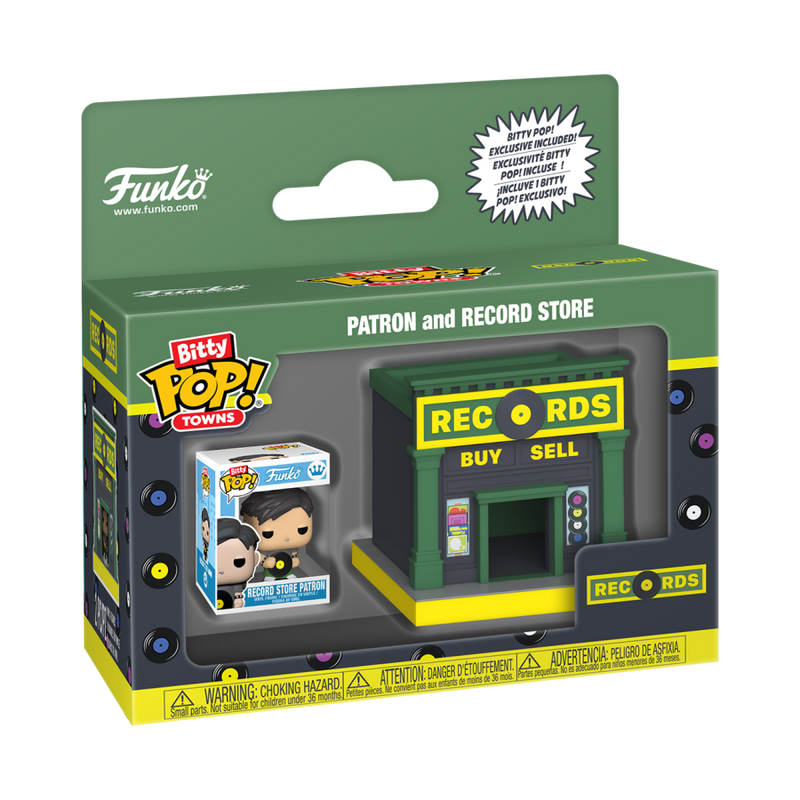 Bitty City - Record Store Bitty Pop! Town