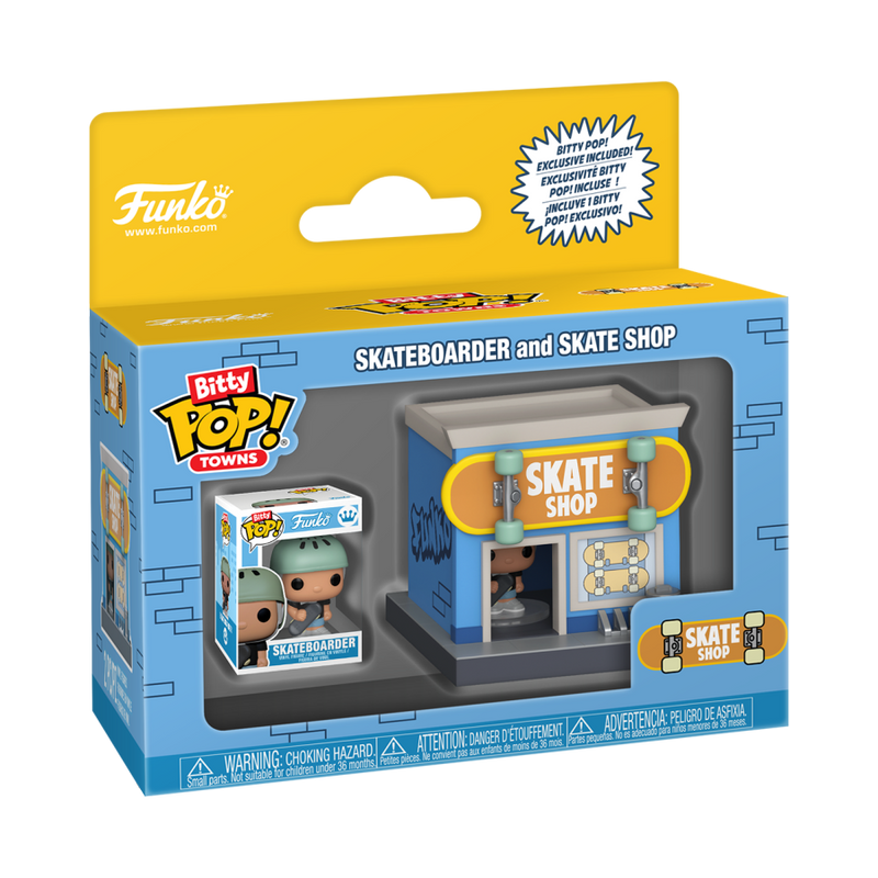 Bitty City - Skate Shop Bitty Pop! Town