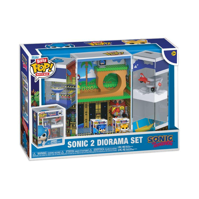 Sonic - Sonic 2 Diorama Bitty Pop! Playset
