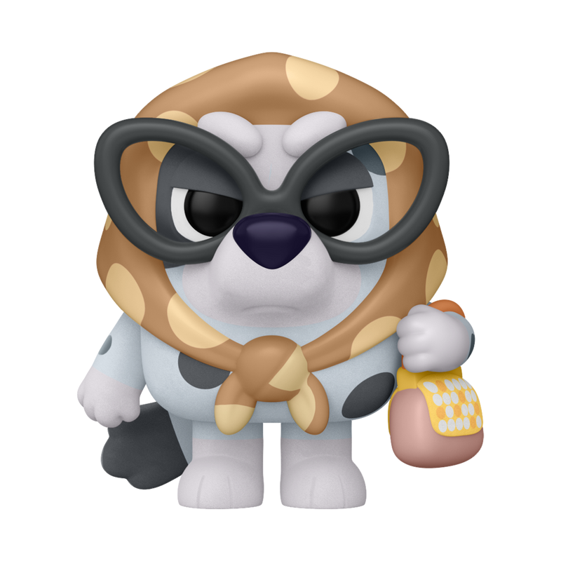 Bluey - Muffin (Granny) Flocked Pop! Pop! Vinyl Figure