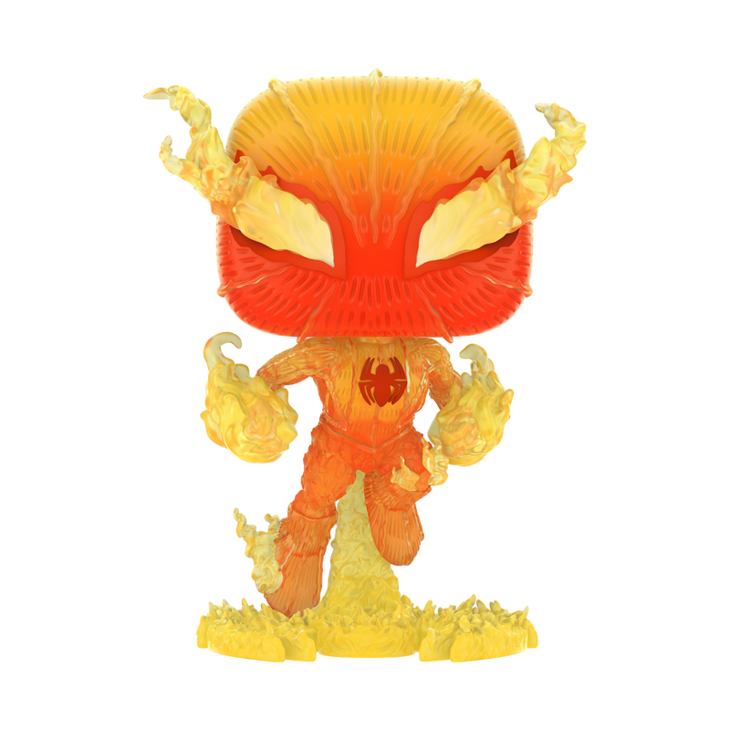 Marvel - Spider-Man as Human Torch  (US Exclusive) Pop! Vinyl Figure