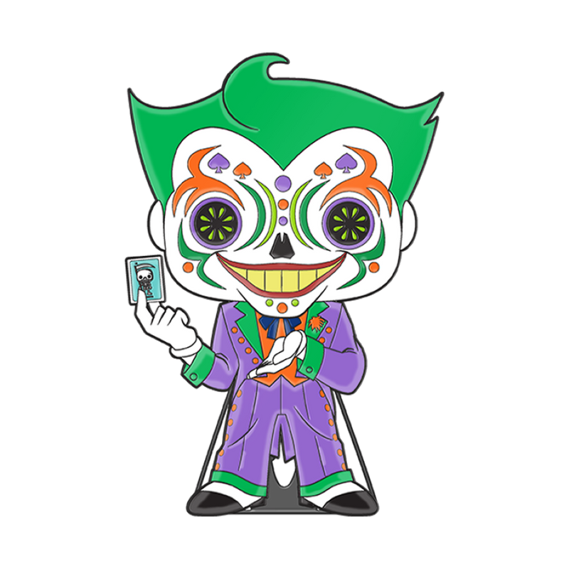 DC Comics - Joker (Day of the Dead) 6 Inch Pop! Pin