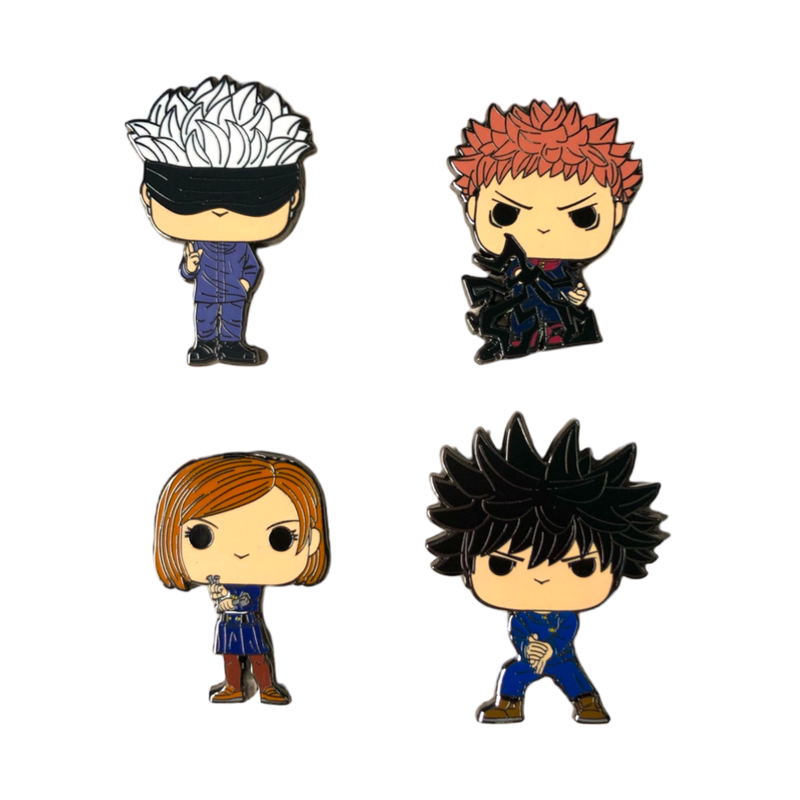 Jujutsu Kaisen - Enamel Pin Set 4 Pack