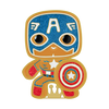 Marvel Comics - Captain America Gingerbread Enamel Pop! Pin