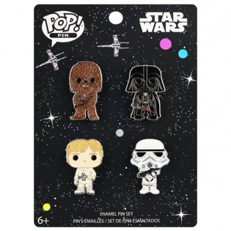 Star Wars - Character Enamel Pin 4 Pack