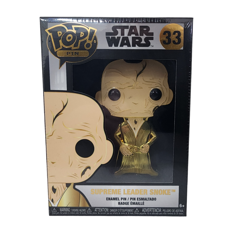 Star Wars - Supreme Leader Snoke Pop! Enamel Pin