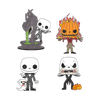 The Nightmare Before Christmas - This is Halloween Jack Enamel Pin 4 Pack