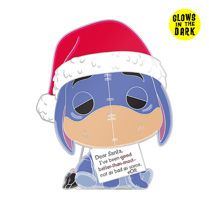 Disney - Eeyore Holiday Glow Enamel Pop! Pin