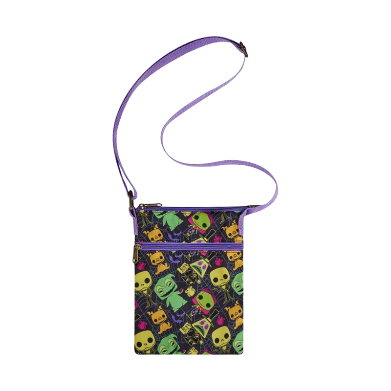 The Nightmare Before Christmas - Blacklight Passport Crossbody