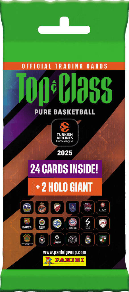 Panini: EURO LEAGUE Top Class Basketball Fat Pack (Single)