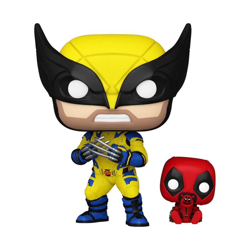 Deadpool & Wolverine - Wolverine with Babypool Pop! Vinyl Figure