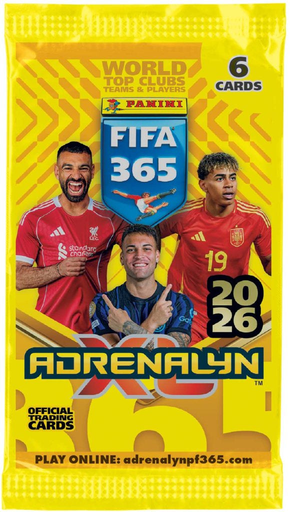 Panini FIFA 365 Adrenalyn XL 2026 Soccer - Trading Card Booster (Single)