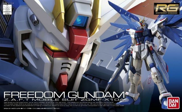 1/144 RG Freedom Gundam Model Kit
