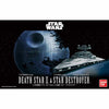 Star Wars - 1/2,700,00 Scale Death Star II & 1/14,500 Star Destroyer Model Kit
