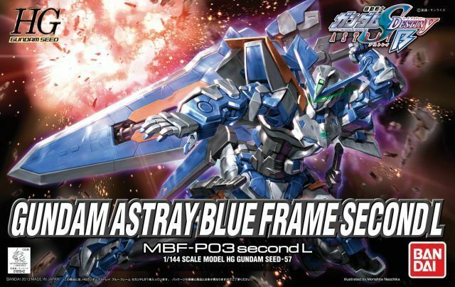 HG 1/144 Gundam Astray Blue Frame Second L Model Kit