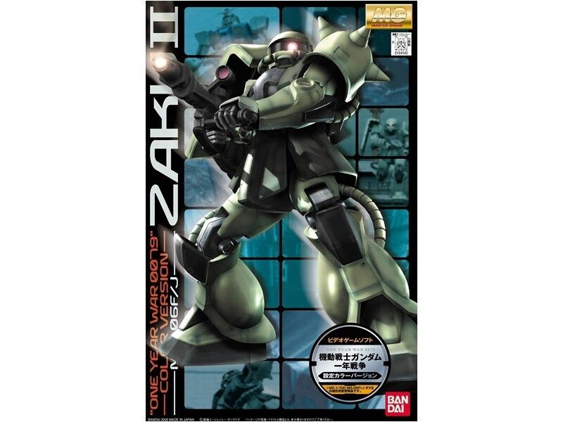 MG 1/100 Ms-06/F Zaku (One Year War 0079 Ver.) Model Kit