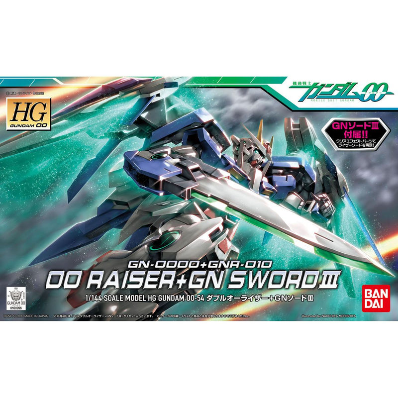 HG 1/144 OO Raiser+GN Sword III Model Kit