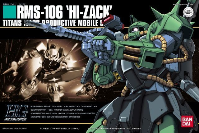 1/144 HGUC HI-ZACK Model Kit