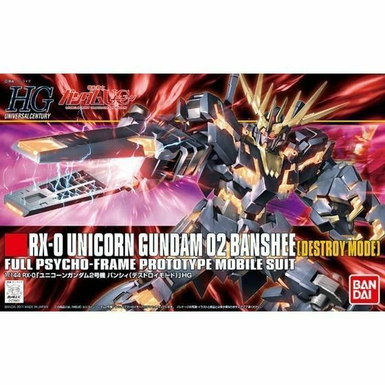 1/144 HGUC Banshee (Destroy Mode) Model Kit