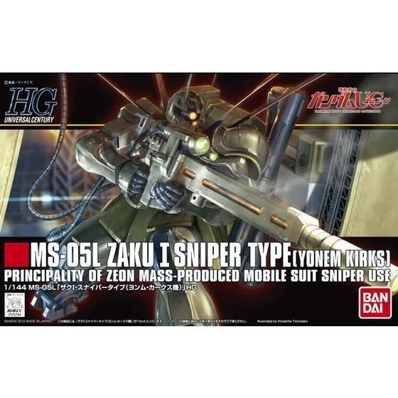 1/144 HGUC Zaku I Sniper Type (Yonem Kirks Custom) Model Kit