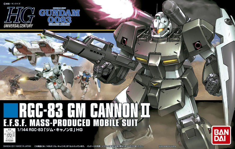 1/144 HGUC Gm Cannon II Model Kit