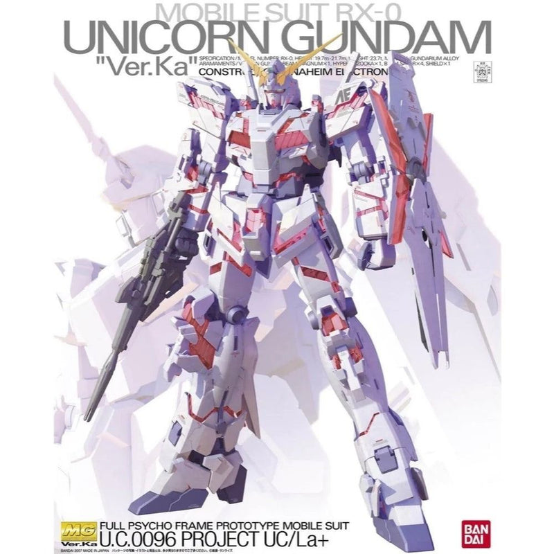 MG 1/100 Unicorn Gundam Ver.Ka Model Kit