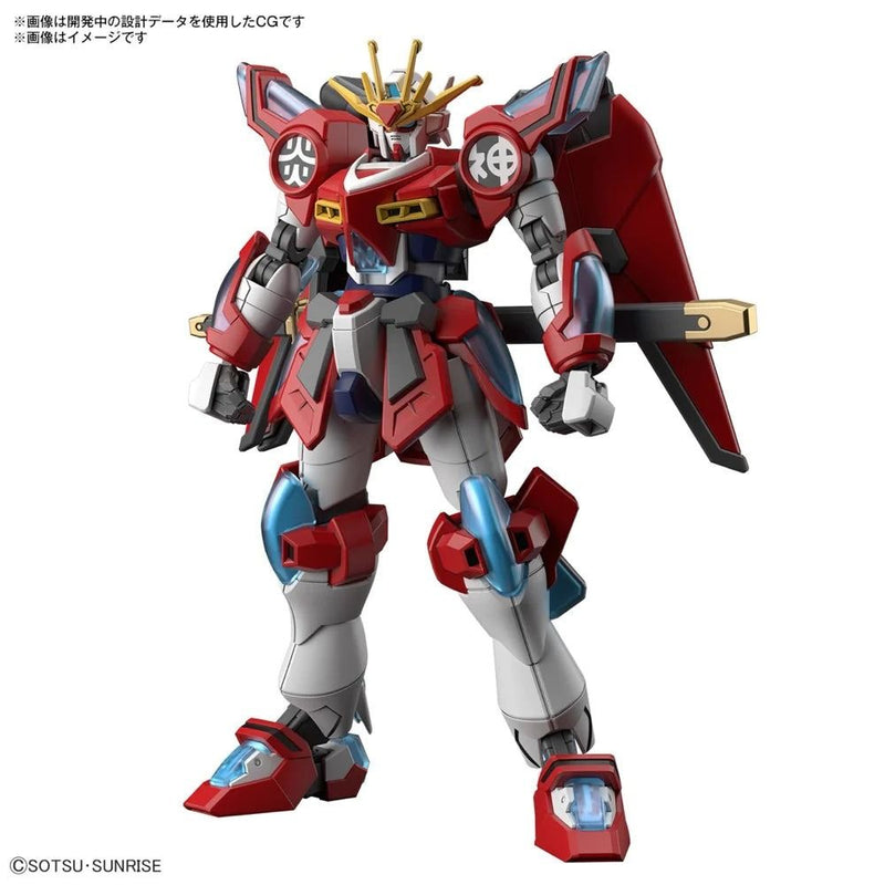 HG 1/144 Shin Burning Gundam Model Kit