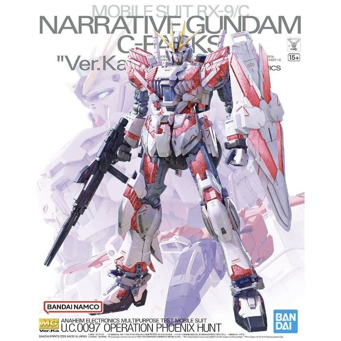 MG 1/100 Narrative Gundam C-Packs Ver.Ka Model Kit