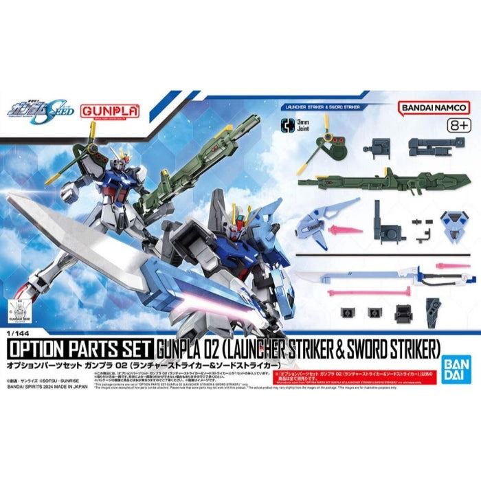 Gunpla 02 Option Parts Set (Launcher Striker & Sword Striker)