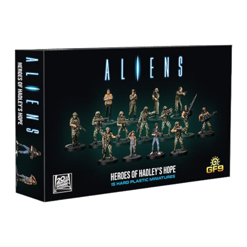 Aliens - Heroes of Hadleys Hope [15 Hard Plastic Minatures]