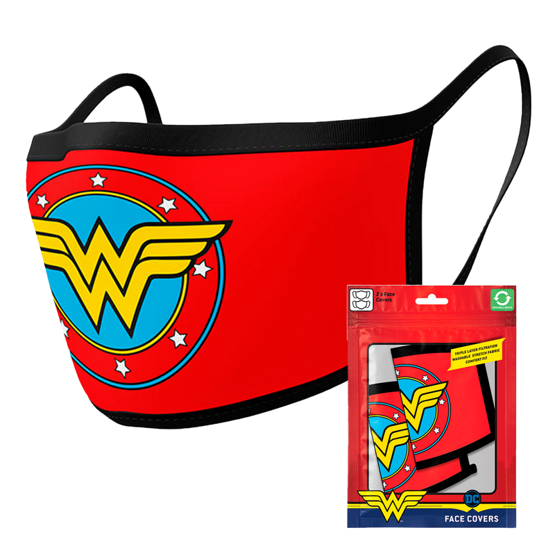 DC Comics - Wonder Woman Logo Face Mask