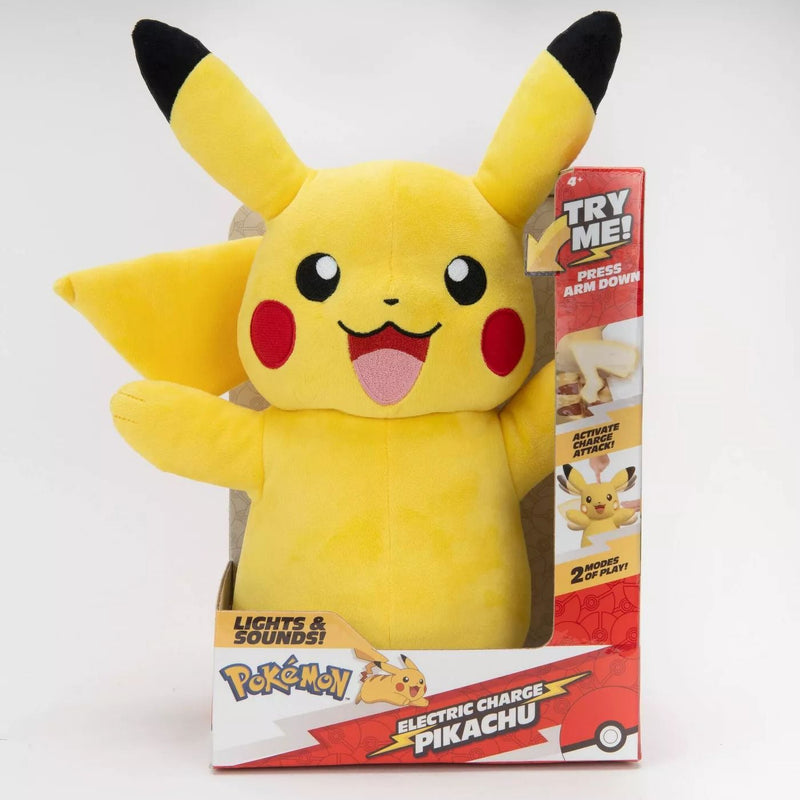 Pokemon - Electric Charge Pikachu Plush