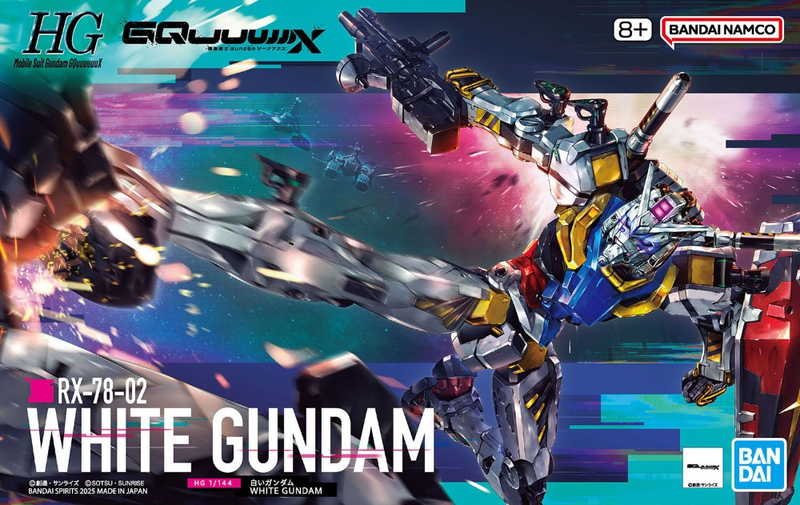 HG 1/144 White Gundam Model Kit