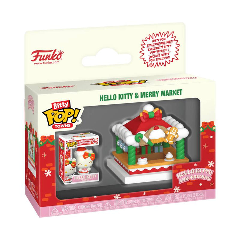 Hello Kitty - Hello Kitty with Merry Market Bitty Pop! Town