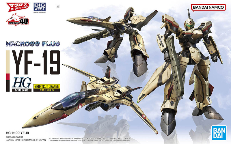 HG 1/100 YF-19 (Macross) Model Kit