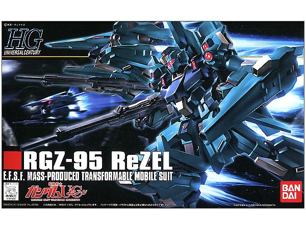 1/144 HGUC ReZEL RGZ-95 Model Kit