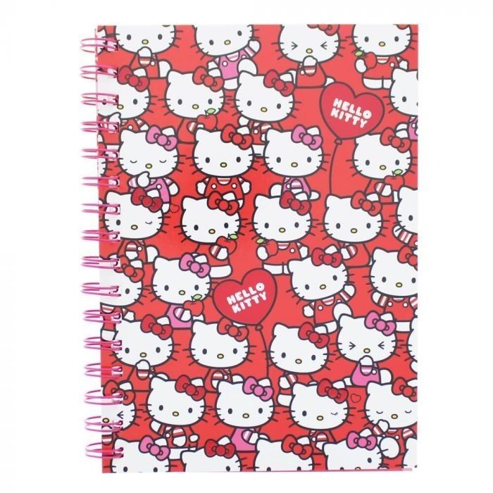 Hello Kitty and Friends: Hearts & Bows A5 Notebook
