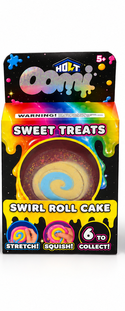 Oomi: Swirl Roll Cake Squishy