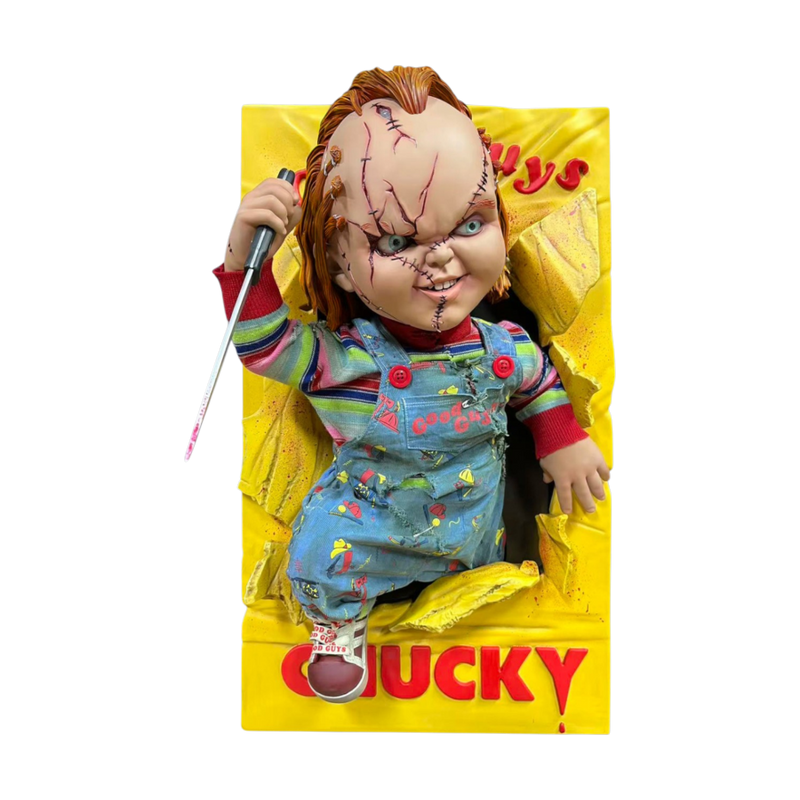 Childs Play - Chucky Life-Size Wall Sculpture
