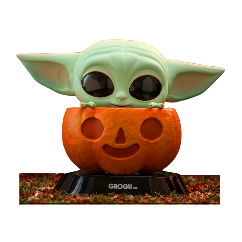 Star Wars: The Mandalorian - Grogu in Pumpkin Cosbaby