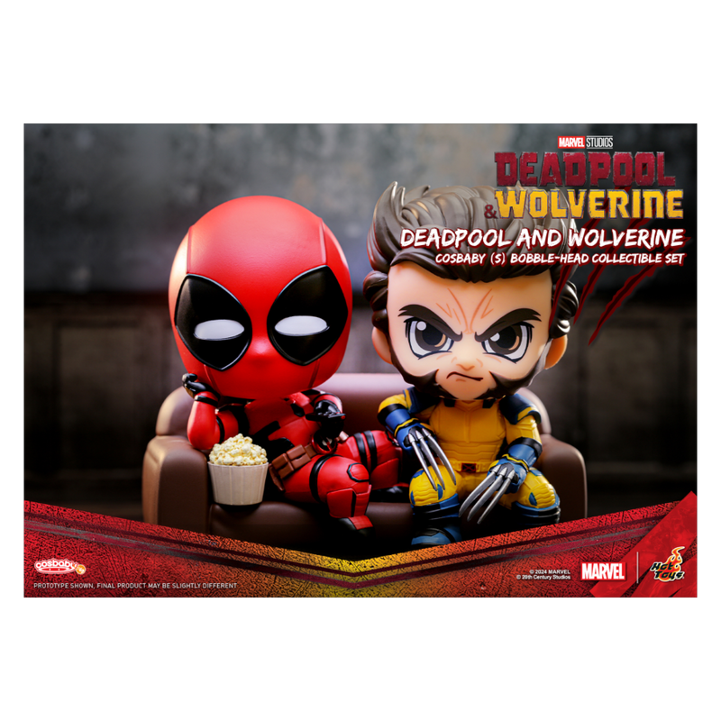 Deadpool 3 - Deadpool & Wolverine Cosbaby 2 Pack
