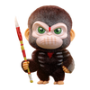 Dawn of the Planet of the Apes - Caesar (War Paint Version) Velvet Hair Cosbaby