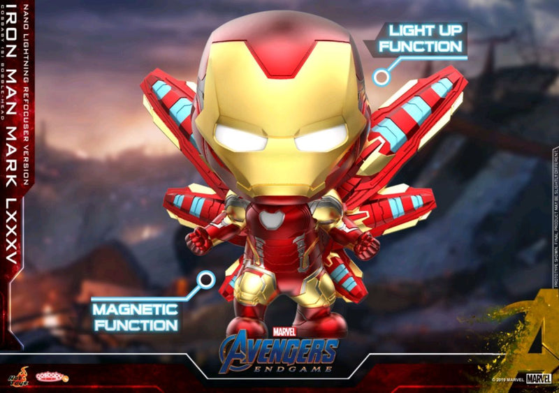 Avengers 4: Endgame - Iron Man Mark LXXXV Nano Lightning Refocuser Light Up Cosbaby