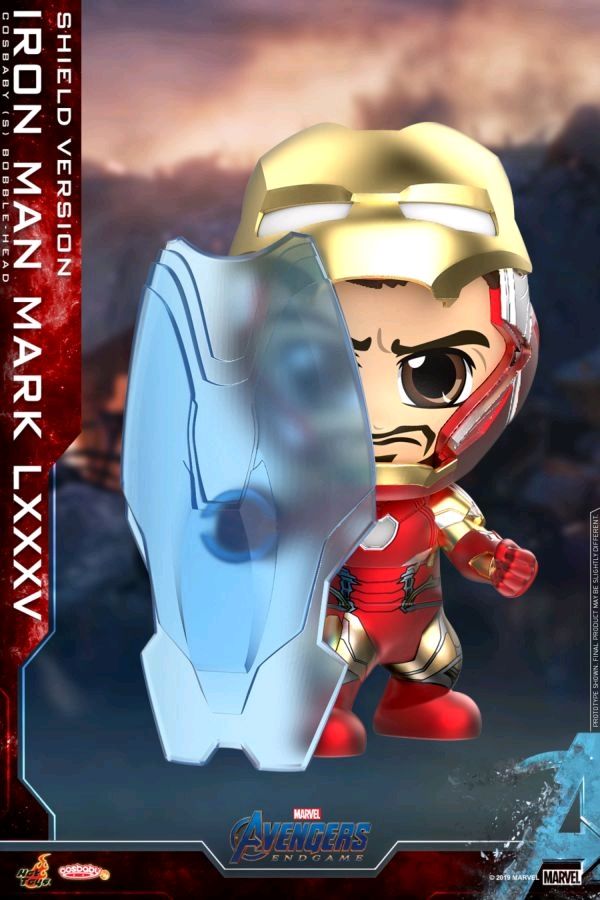 Avengers 4: Endgame - Iron Man Mark LXXXV Shield Cosbaby